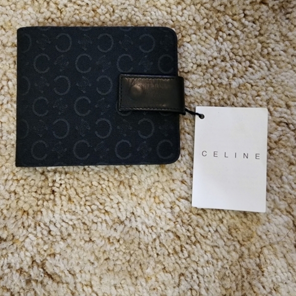 Celine Other - Celine Vintage Used Billfold Wallet, Monogram, Leather